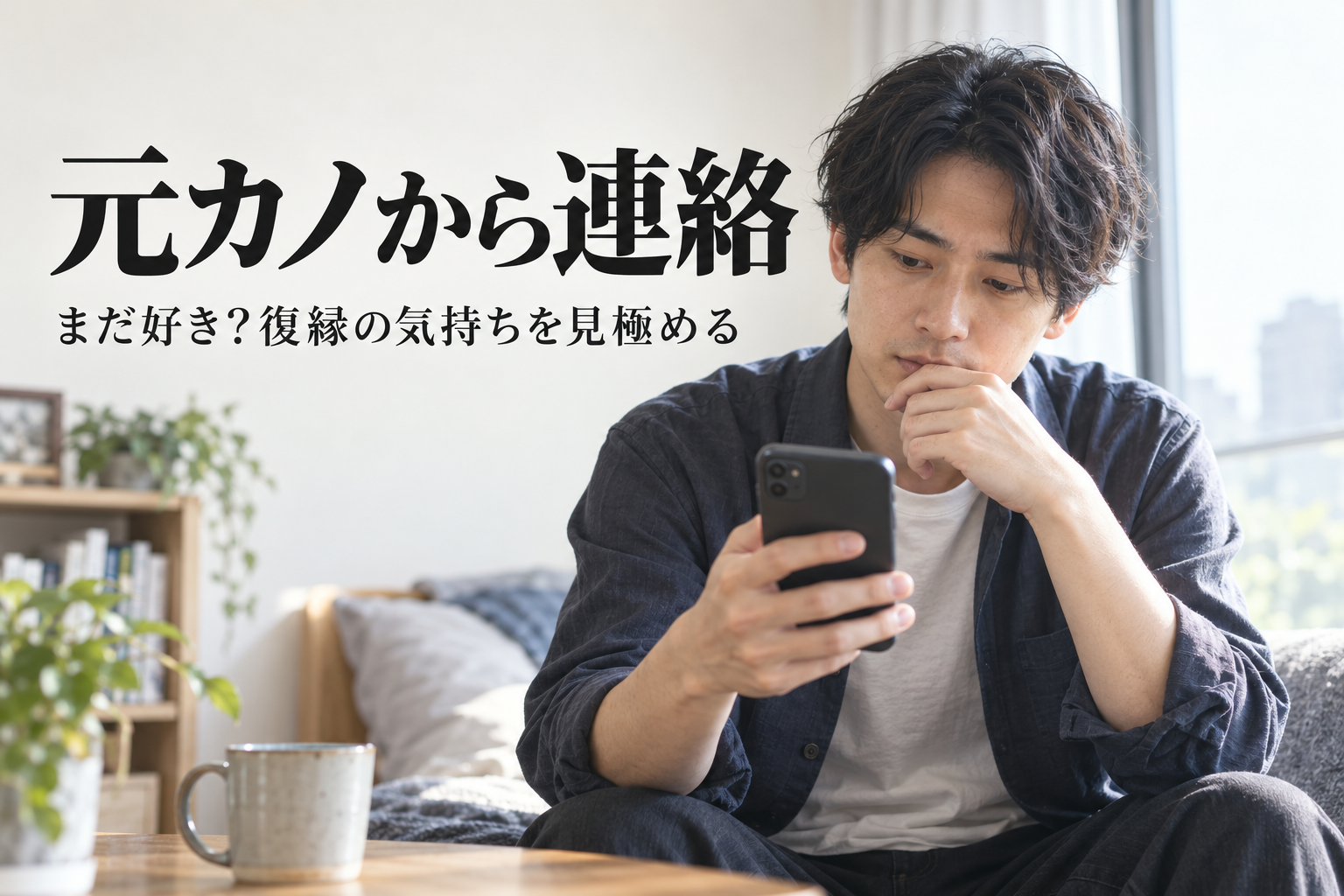 元カノから連絡が来るのはまだ好きだから?復縁の気持ちの見極め方